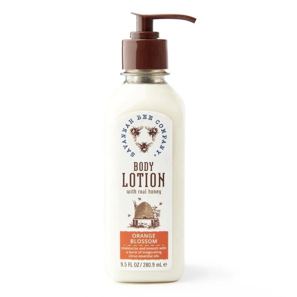 Elegant Savannah Bee Honey Body Lotion Orange Blossom for Hydration and Skin Softening 9.5Oz 280.9ml Specialty