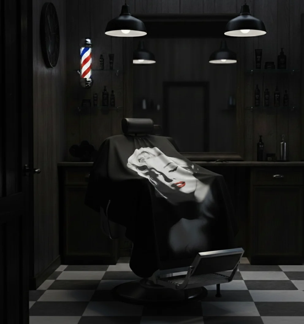 Environmentally Friendly Marilyn Monroe Salon Cape Traditional