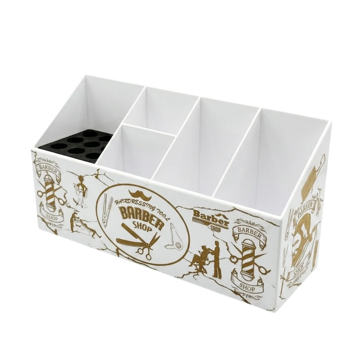 Safe Salon tools Organizer Box - White Specialty