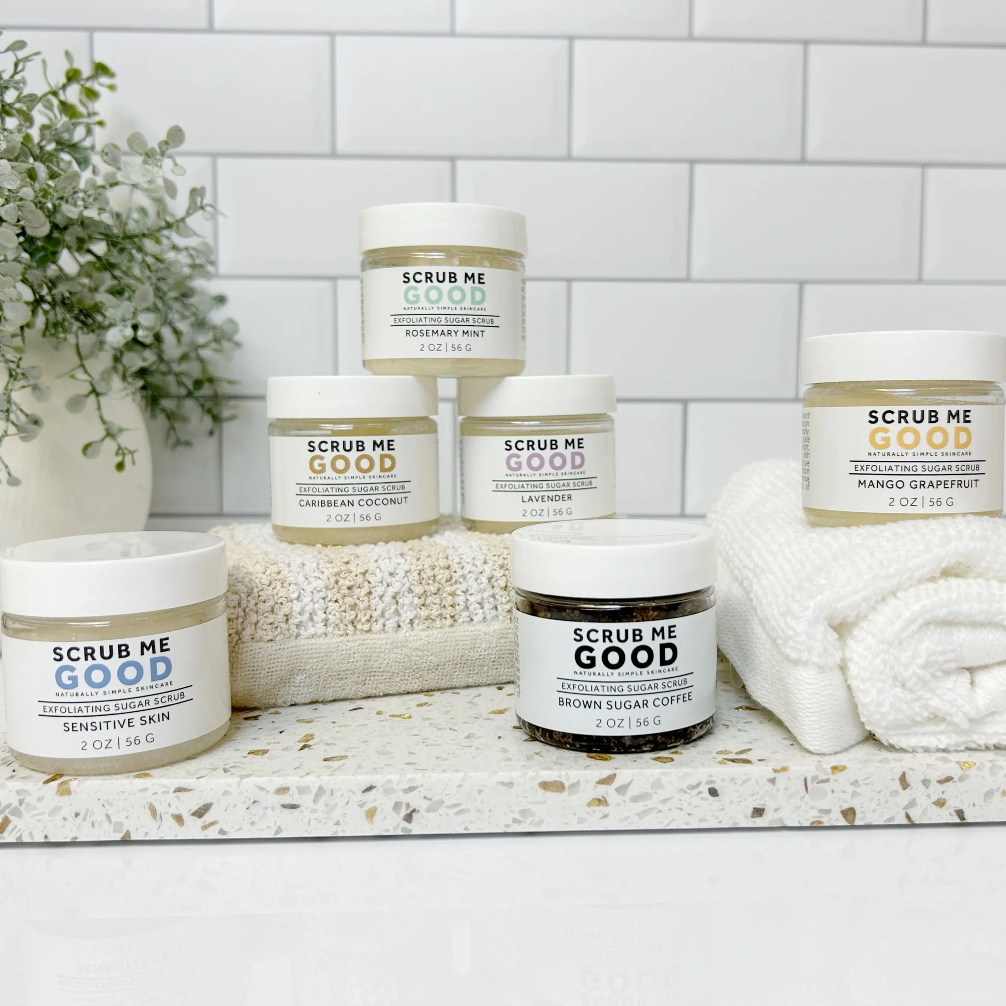 Functional Travel Size Exfoliating Sugar Scrub 2 oz Sophisticated
