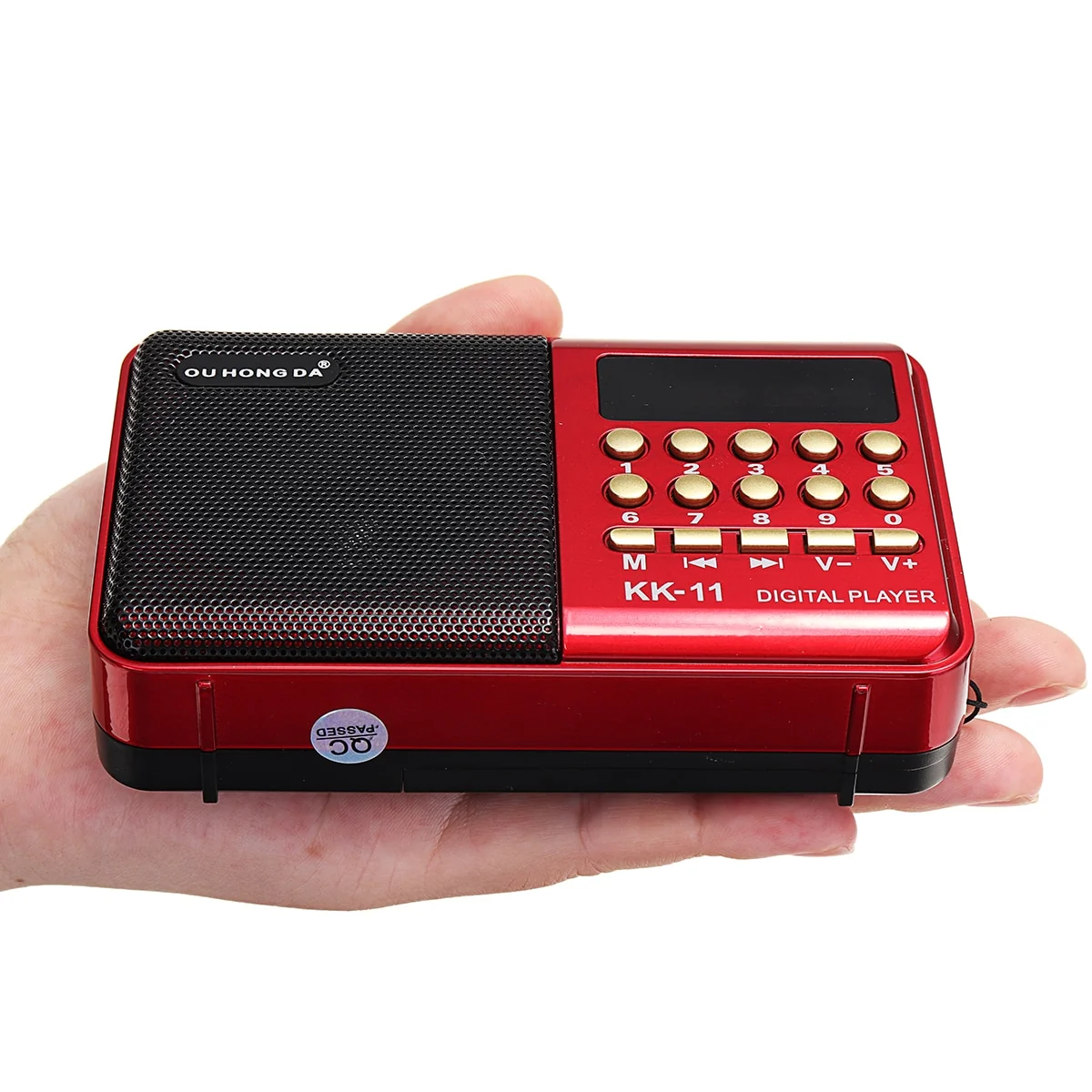 Verified Small Portable AM FM Radio Detailed