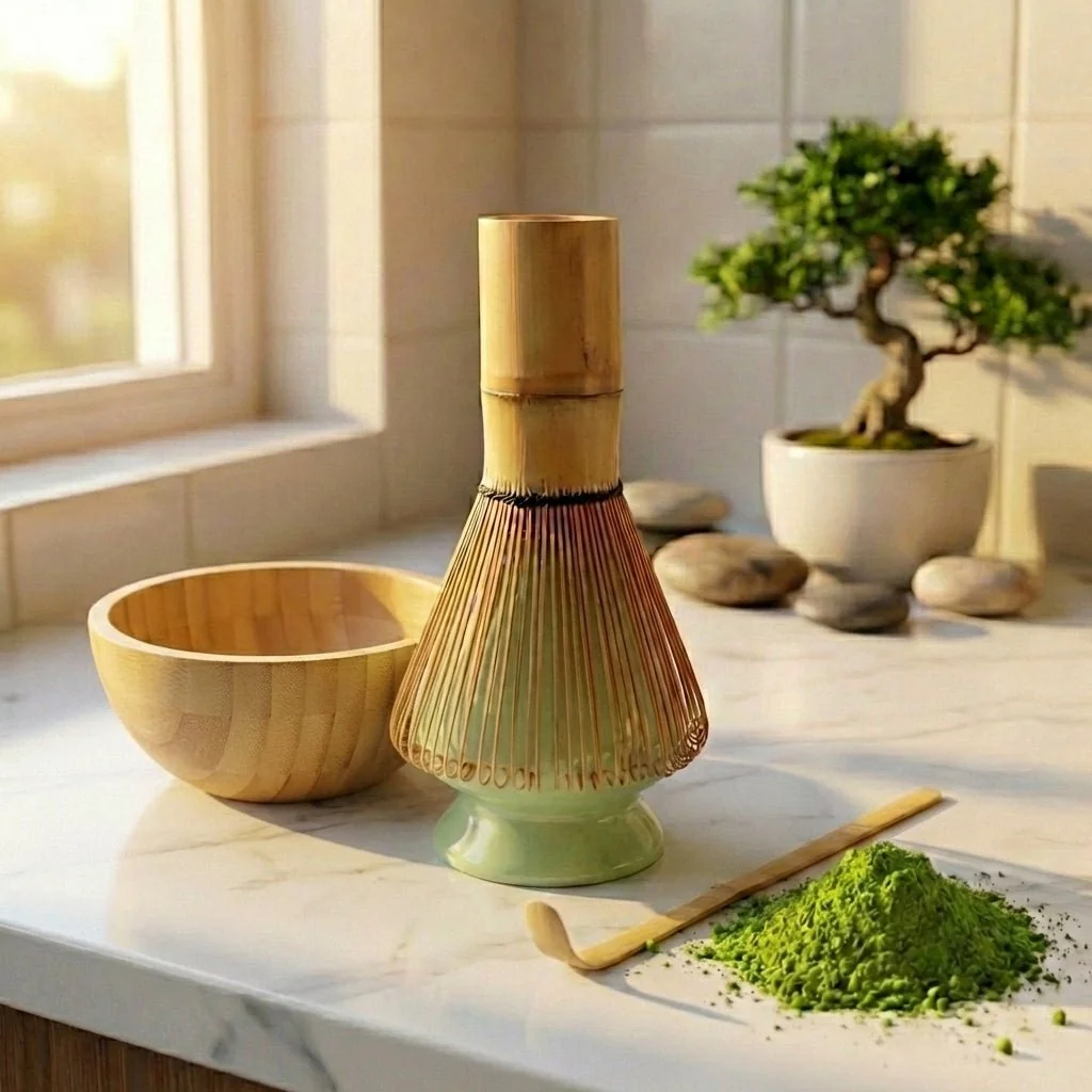 Specialty Bamboo Matcha Tea Bundle Selected