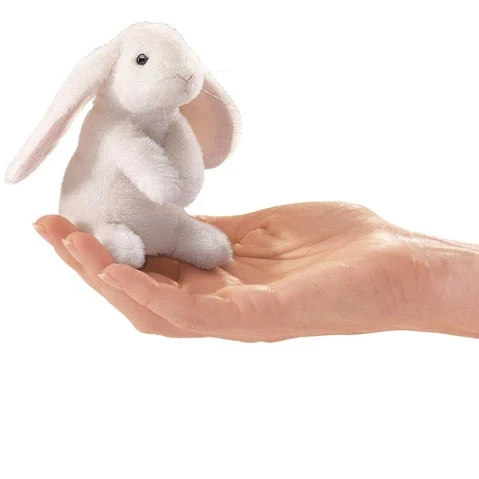 Original Lop Ear Rabbit Finger Puppet Healthy