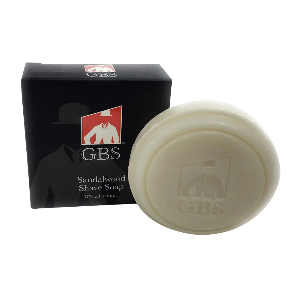 Practical GBS Shave Soap Sandalwood 3 Oz Enhanced