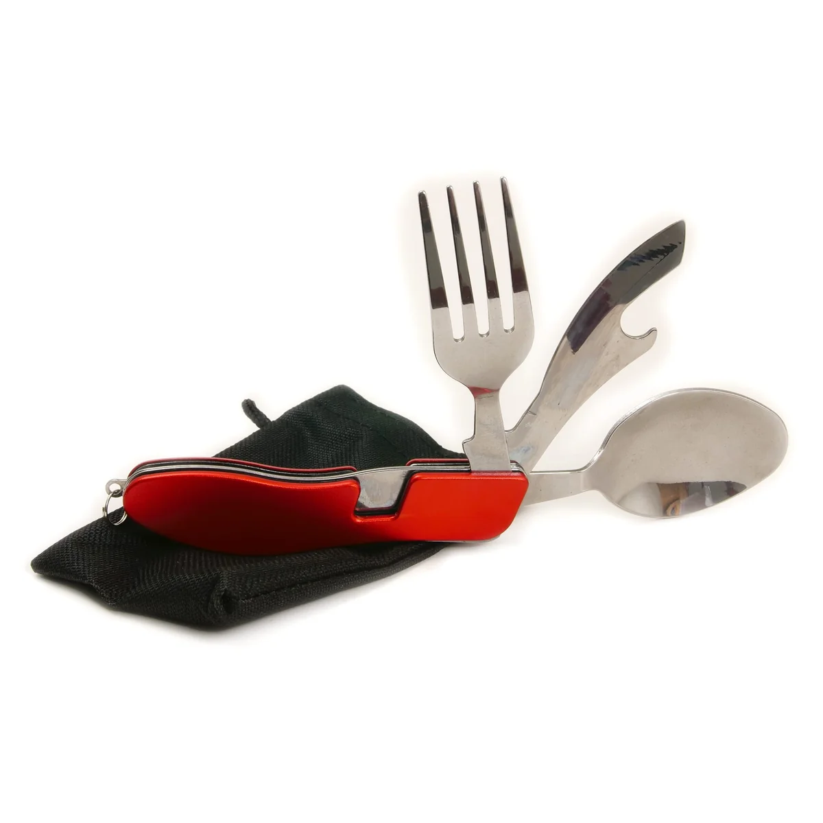 Fine Adventurer's Pocket Folding Knife Fork Spoon Minimalist