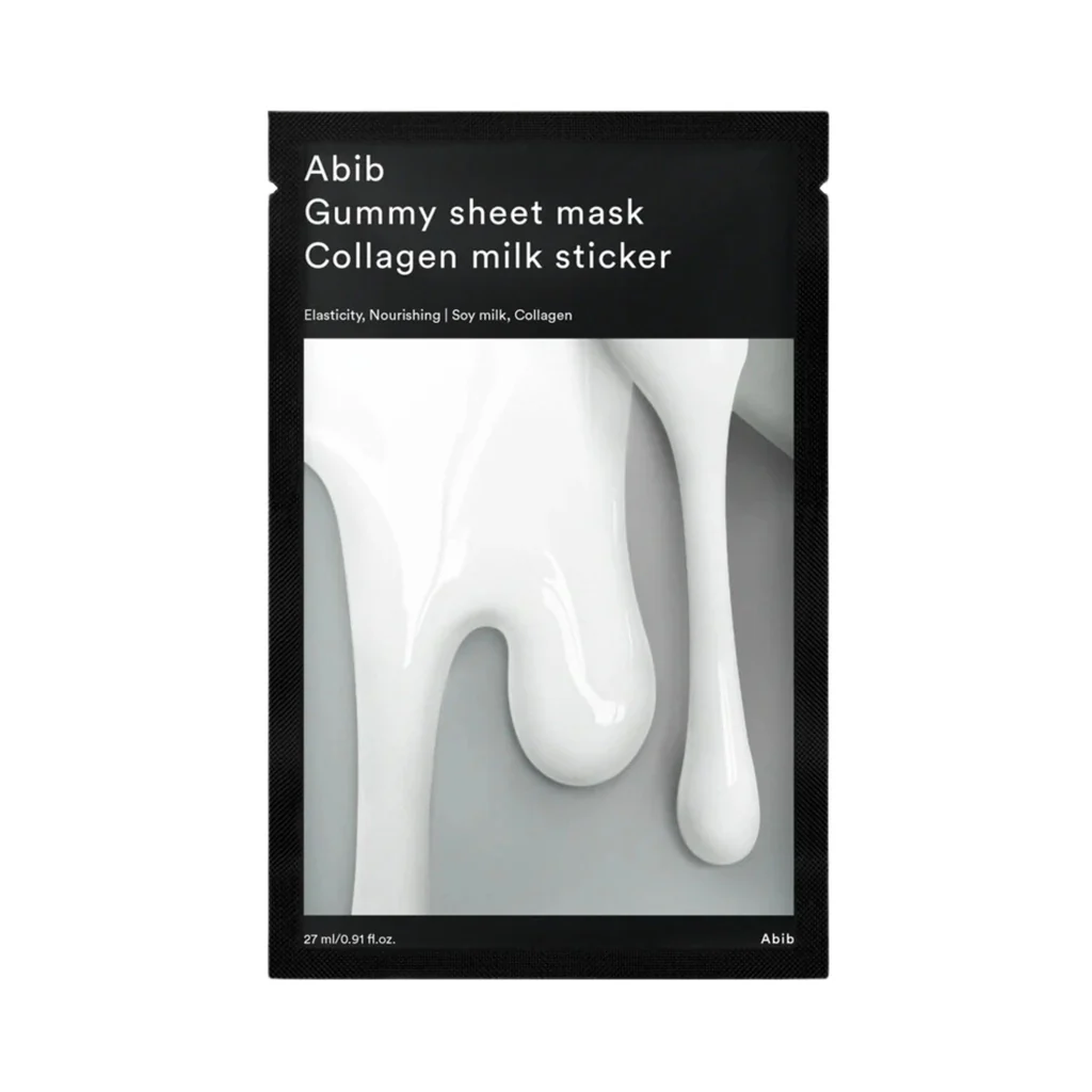Carefully Designed Gummy Sheet Mask Collagen Milk Sticker High-End