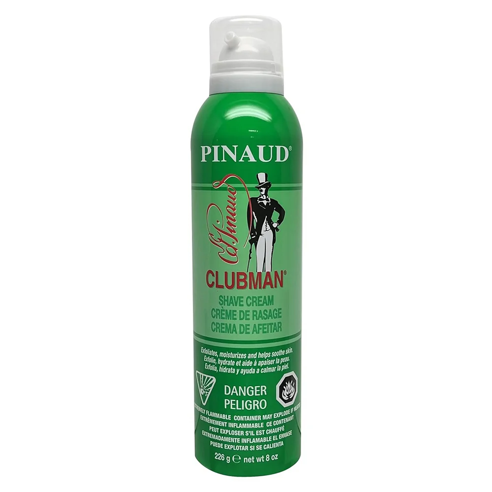 Unique Pinaud Clubman Classic Shave Cream Smooth Glide Moisturizing Barber Shaving Cream 8Oz 226g Professional