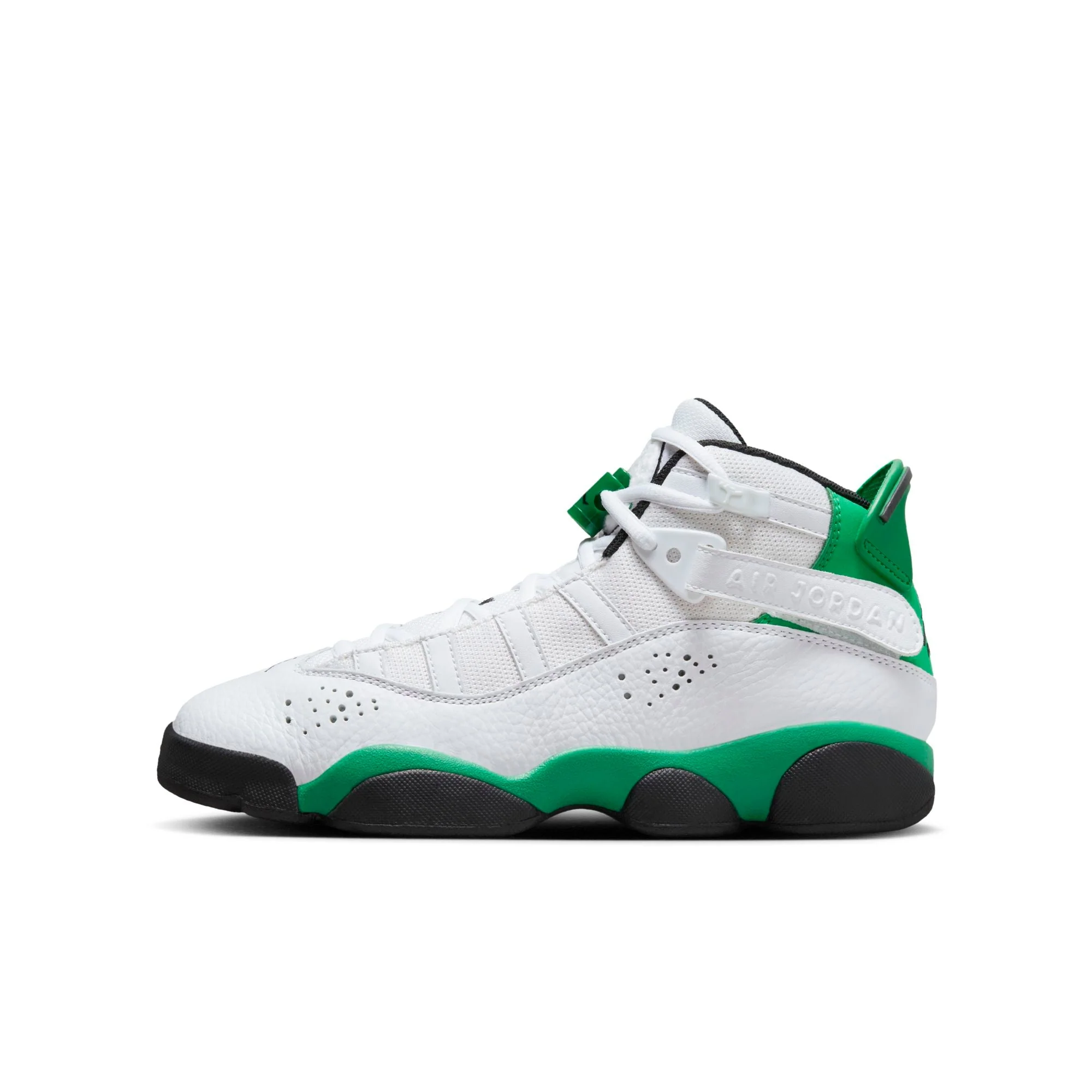 Professional Air Jordan Grade School 6 Rings Gs 'Lucky Green' Sneakers Practical