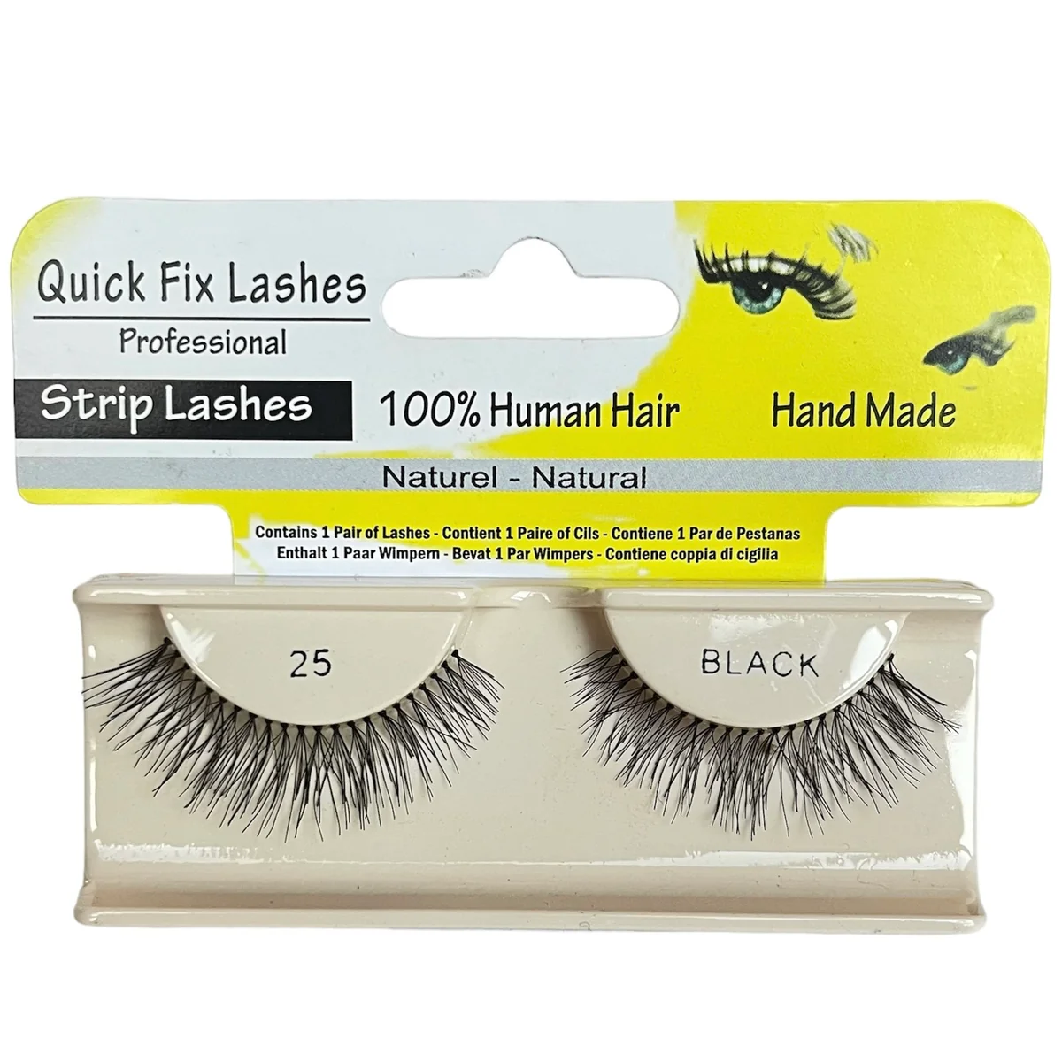 Elite Quick Fix Strip Lashes - 25 Black Excellent