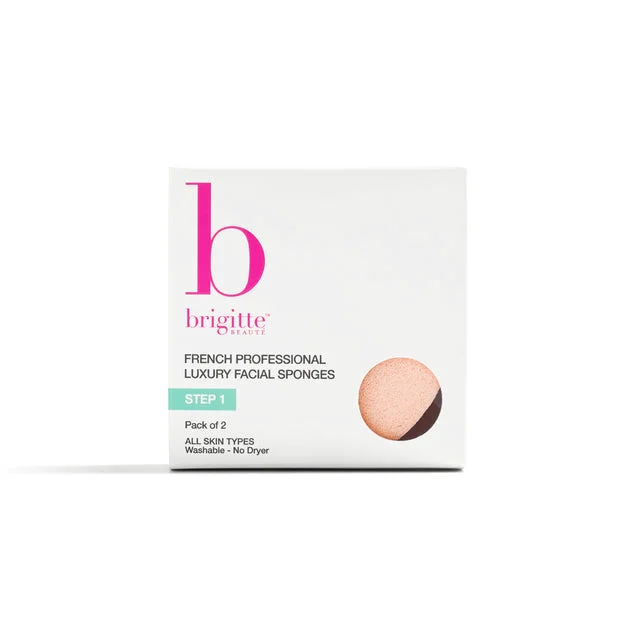 Elegant FRENCH PROFESSIONAL LUXURY FACIAL SPONGES Detailed