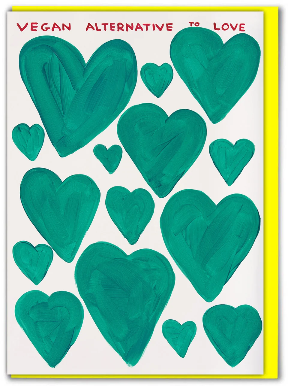 Innovative Vegan Greeting Card Sophisticated