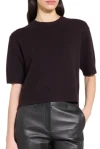 Convenient Theory Crop Tee.cashmere in Cacao Prestigious