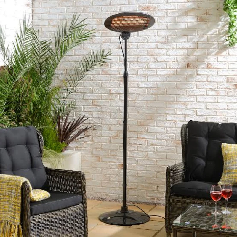 High-Quality Premium Outdoor Hiland Electric Infrared Patio Heater 1500W Fine Crafted