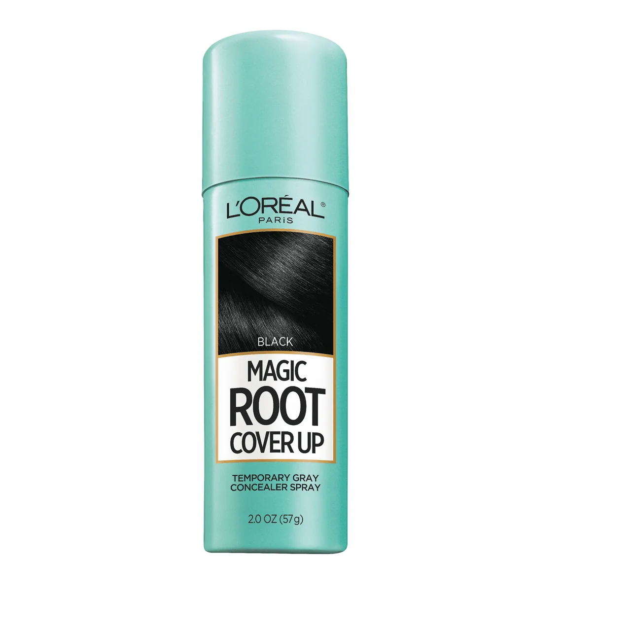 User-Friendly Lo Paris Root Cover Up Dye Temporary Gray Concealer Spray Black 2 oz Unique