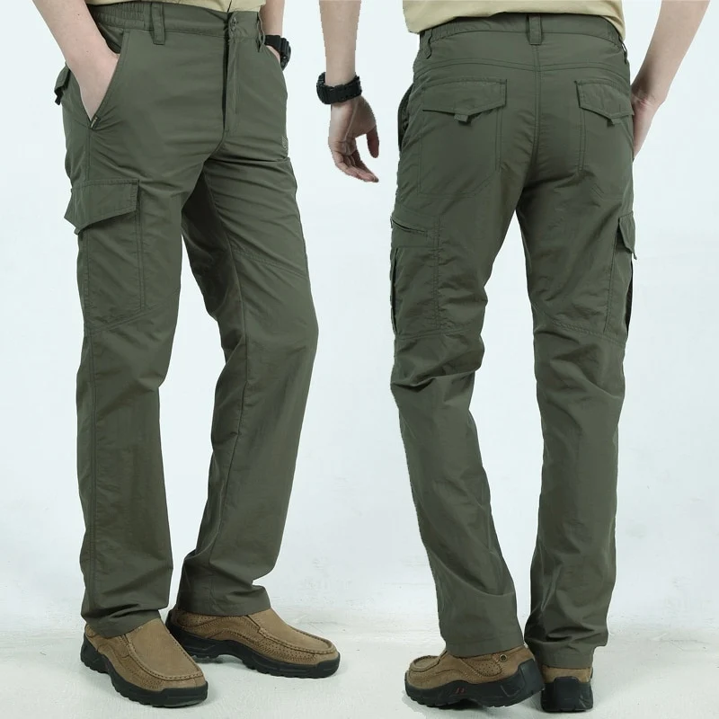 Carefully Designed Tactical Waterproof Cargo Pants For Men Comfortable