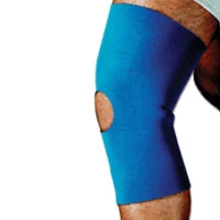 Specialty Sportaid Knee Sleeve Open Patella Blue Neoprene X-Large Size 17 - 19 Inches - 1 Ea Powerful