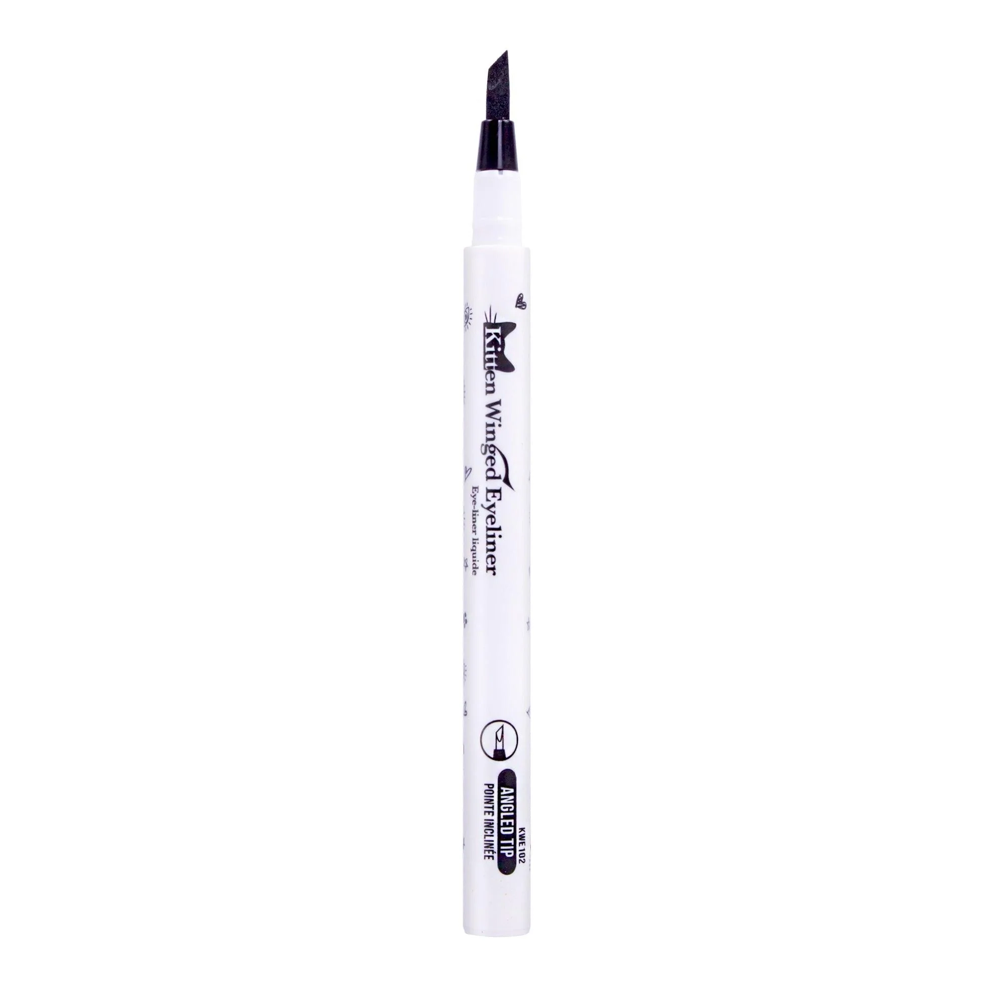Classic J.Cat Beauty Kitten Winged Eyeliner Kwe 102 Black Detailed