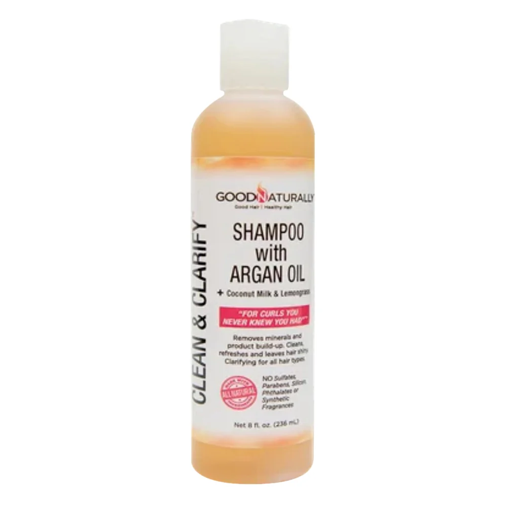 High-Performance Good Naturally Clean and Clarify Hair Shampoo with Argan Oil 8Oz 236ml Dependable