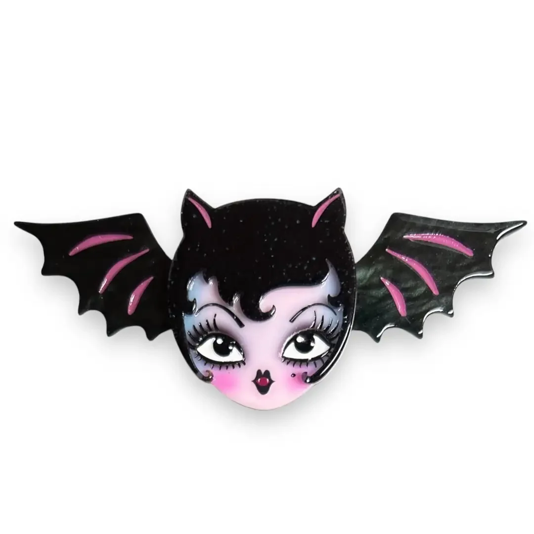 Contemporary Lily the Vamp Brooch High-Grade