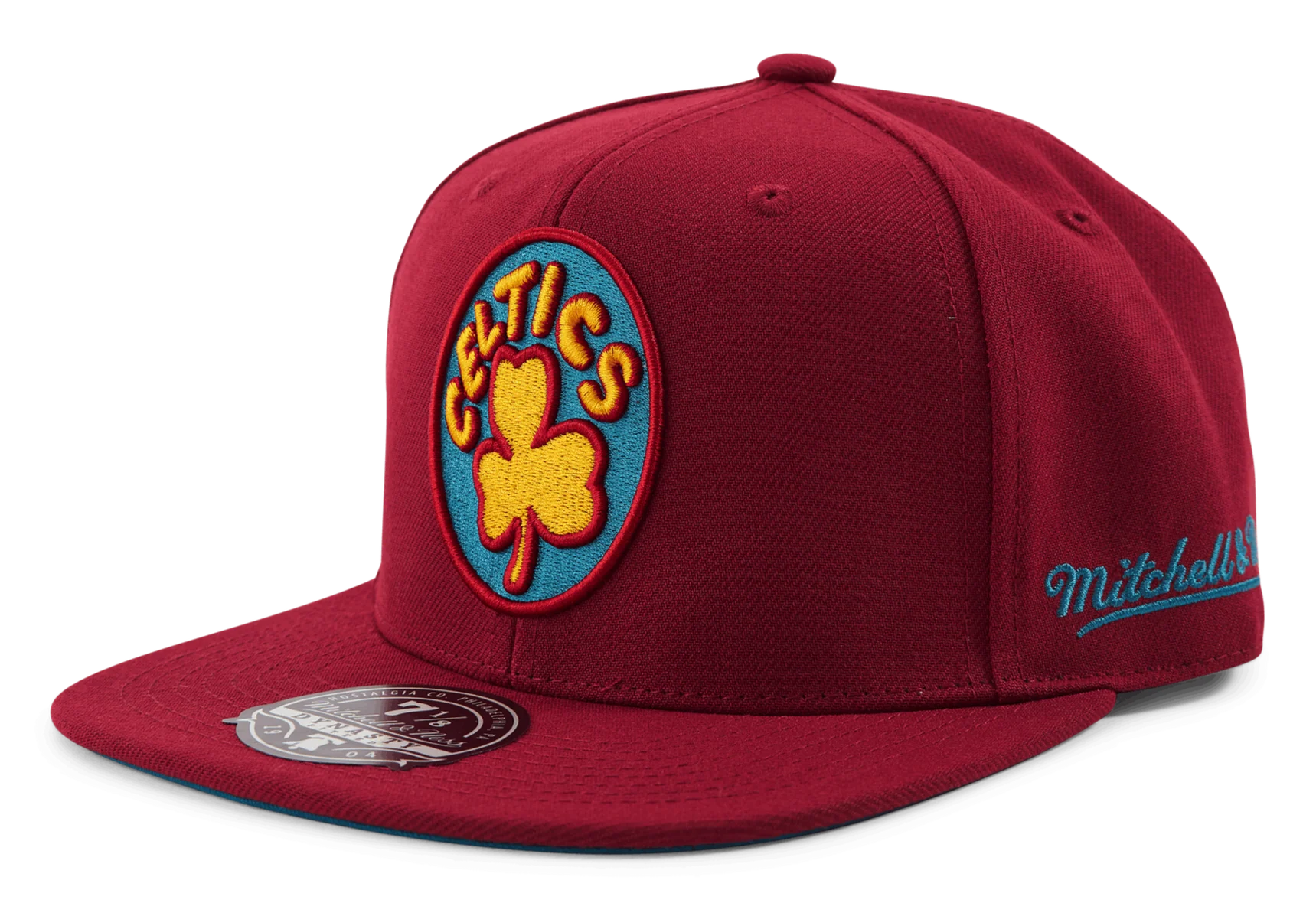 Convenient Mitchell Ness Men's NBA Northern Lights Fitted Hwc Celtics Fitted Caps Trusted