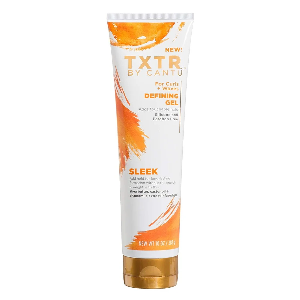 Official Cantu Txtr Defining Gel for Curls Waves Sleek 10 Oz Casual