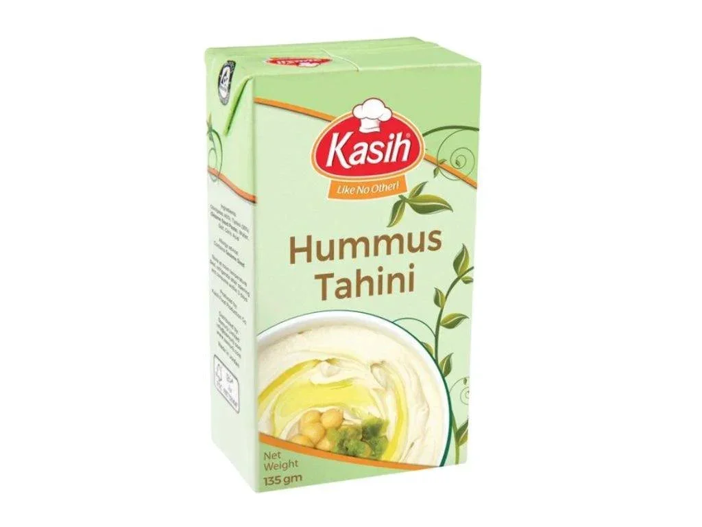Stylish Al-Kaseeh Hummus with Tahini Ready to Eat - Masbaha Proven