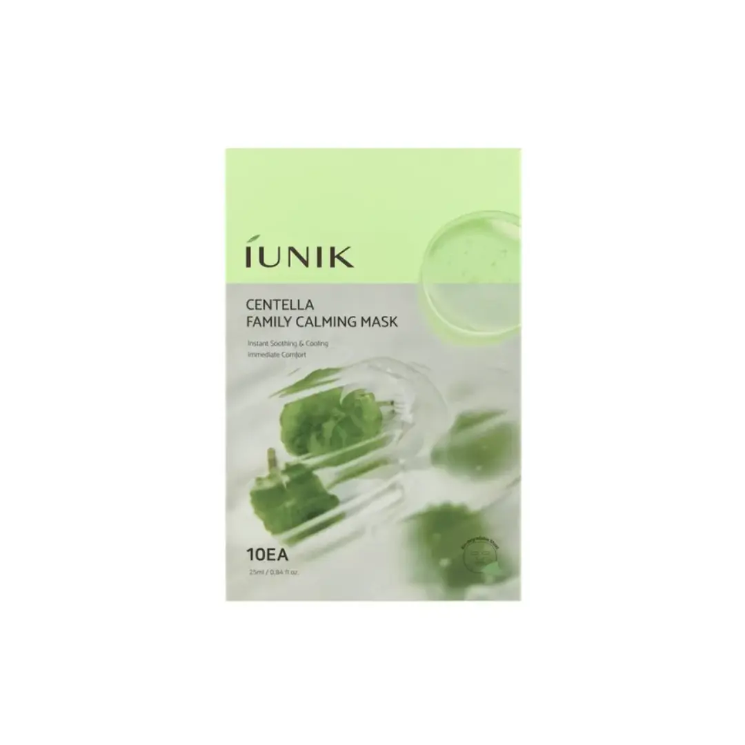 Certified iUNIK Centella Family Calming Mask User-Friendly