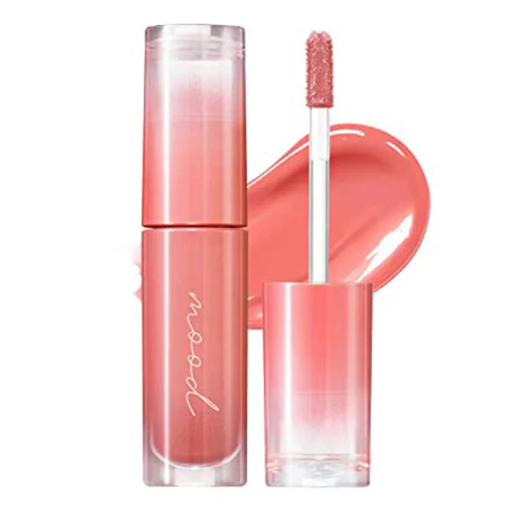Expertly Made Peripera Ink mood Glowy Tint 02 Coral Influencer Glowy Look With Layering 0.14Oz 4g Luxury