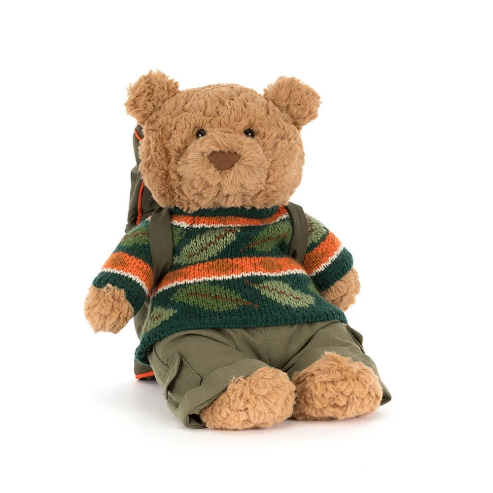 Natural Bartholomew Bear Hiking Outfit Plush Certified