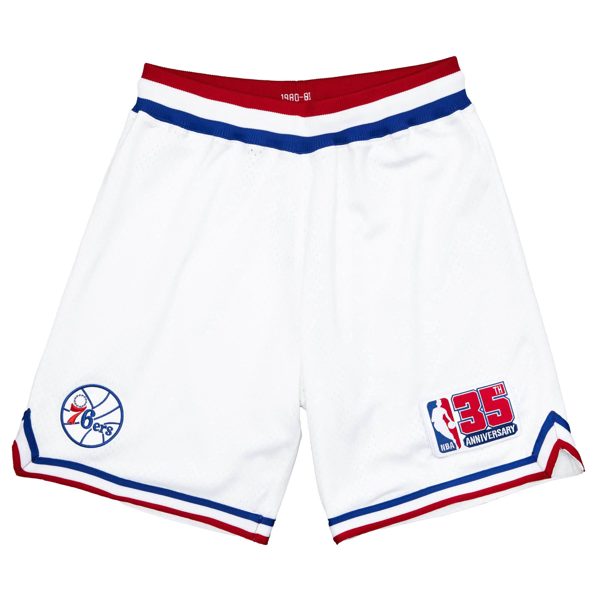 Outstanding Mitchell Ness Men's NBA Shorts 76Ers 80 High-End