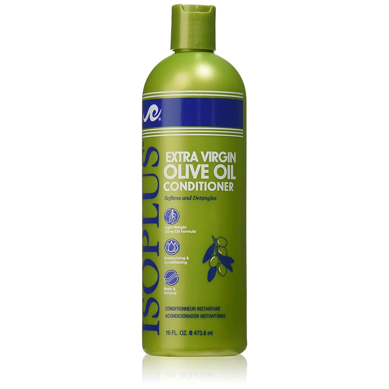 Professional Isoplus Extra Virgin Oilive Oil Hair Conditioner 16 Oz Fast