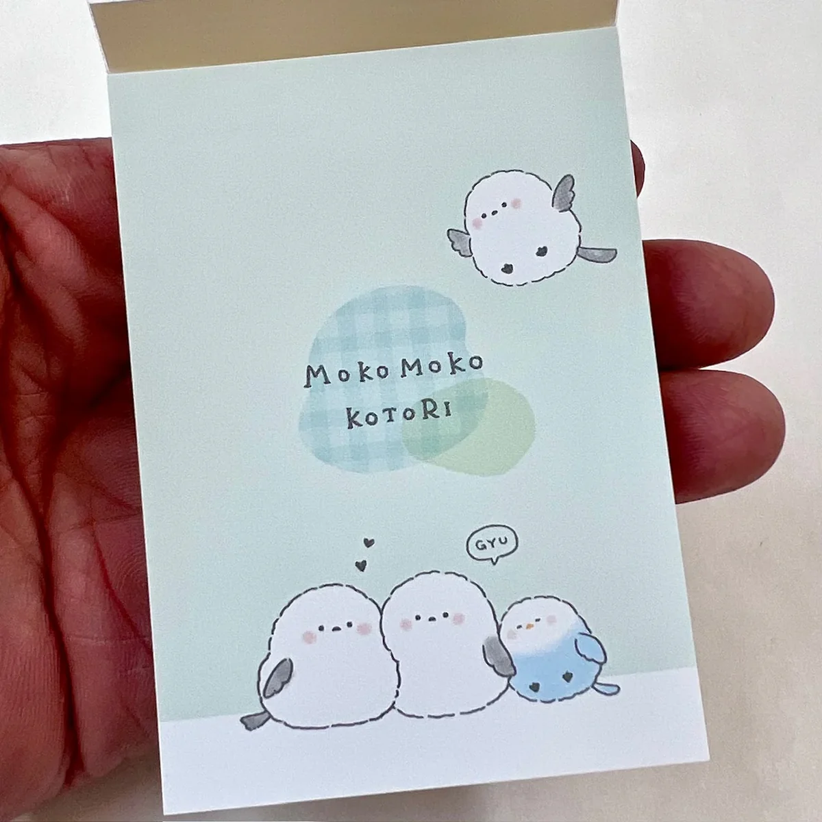 Luxury Mini Notepad Little Birds Mokoko Kotori World-Class