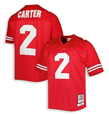 Artisan Mitchell Ness Men's Ohio State Cris Carter 2 Ss Short Sleeve Legacy Jersey Advanced