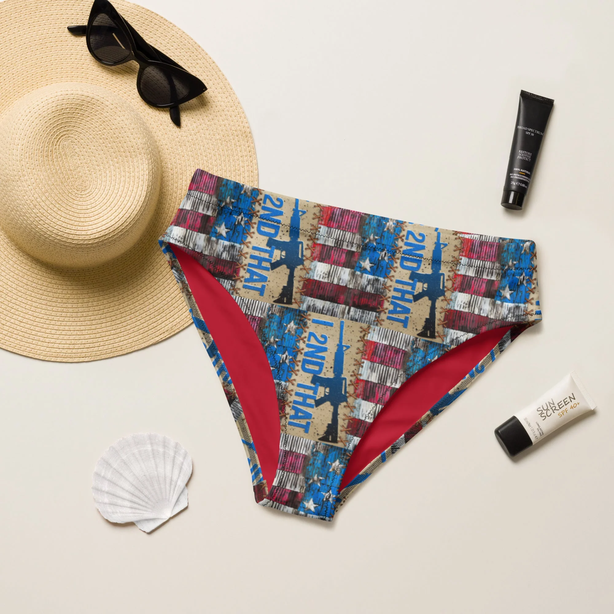Breathable Baha Ranch Yeehaw I 2nd That Bikini Bottom Versatile