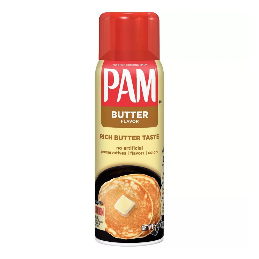 World-Class PAM Butter Flavor Canola Oil Spray 5 Oz Casual