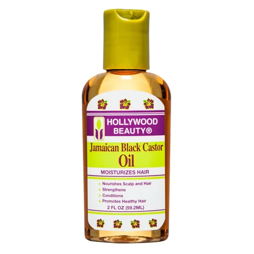 Unique Hollywood Beauty Jamaican Black Castor Oil for Moisturizing and Conditioning Hair 2Oz 59.2ml Smooth