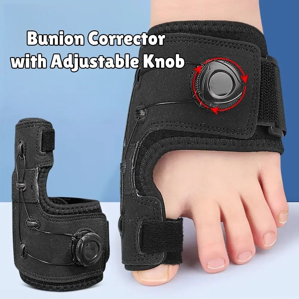 Optimized Bunion Corrector with Adjustable Knob Hallux Valgus Relief Exclusive