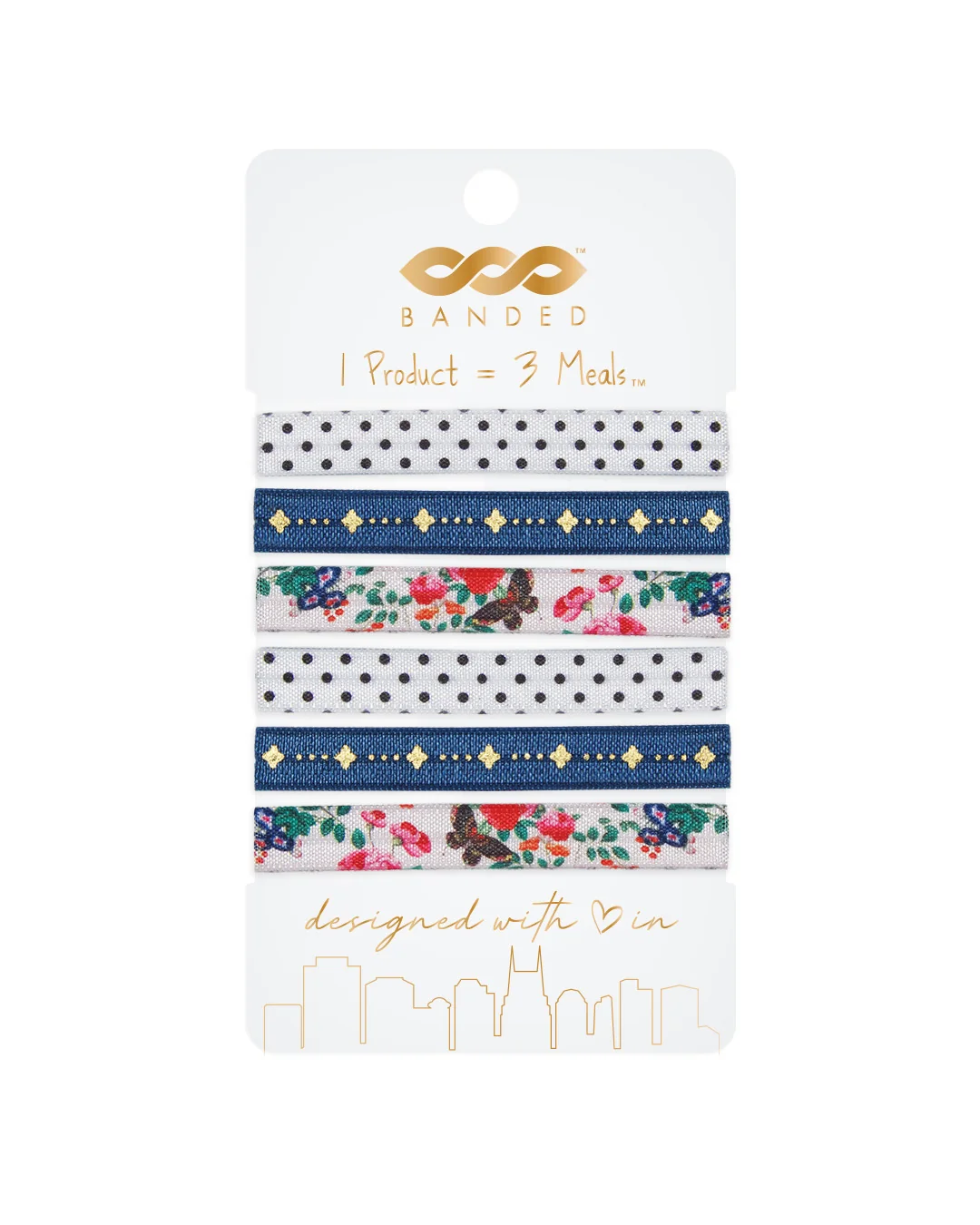 Original Design Red Royal Apartment - Narrow Hair Ties Official