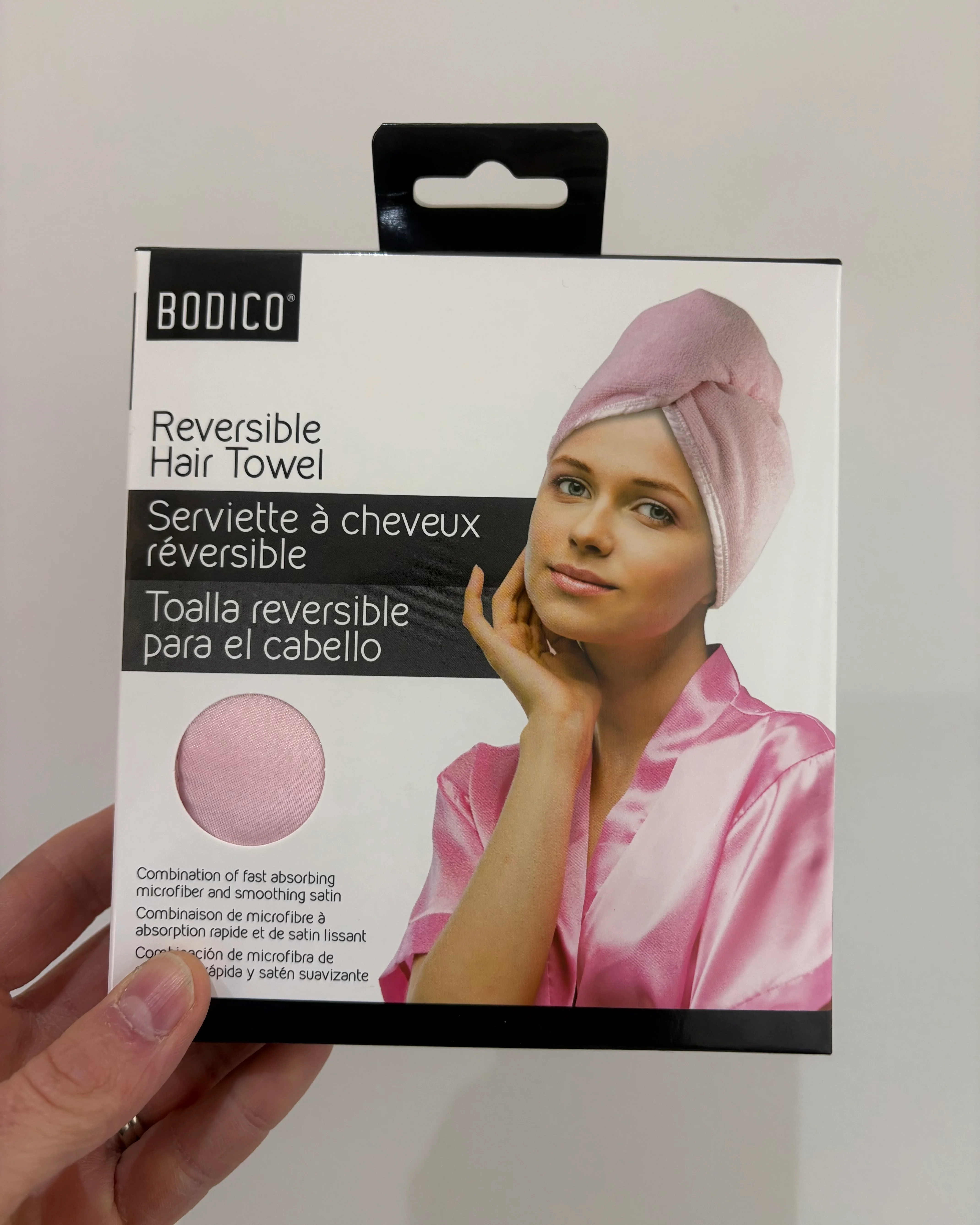 Green Reversible Satin Hair Towel Original