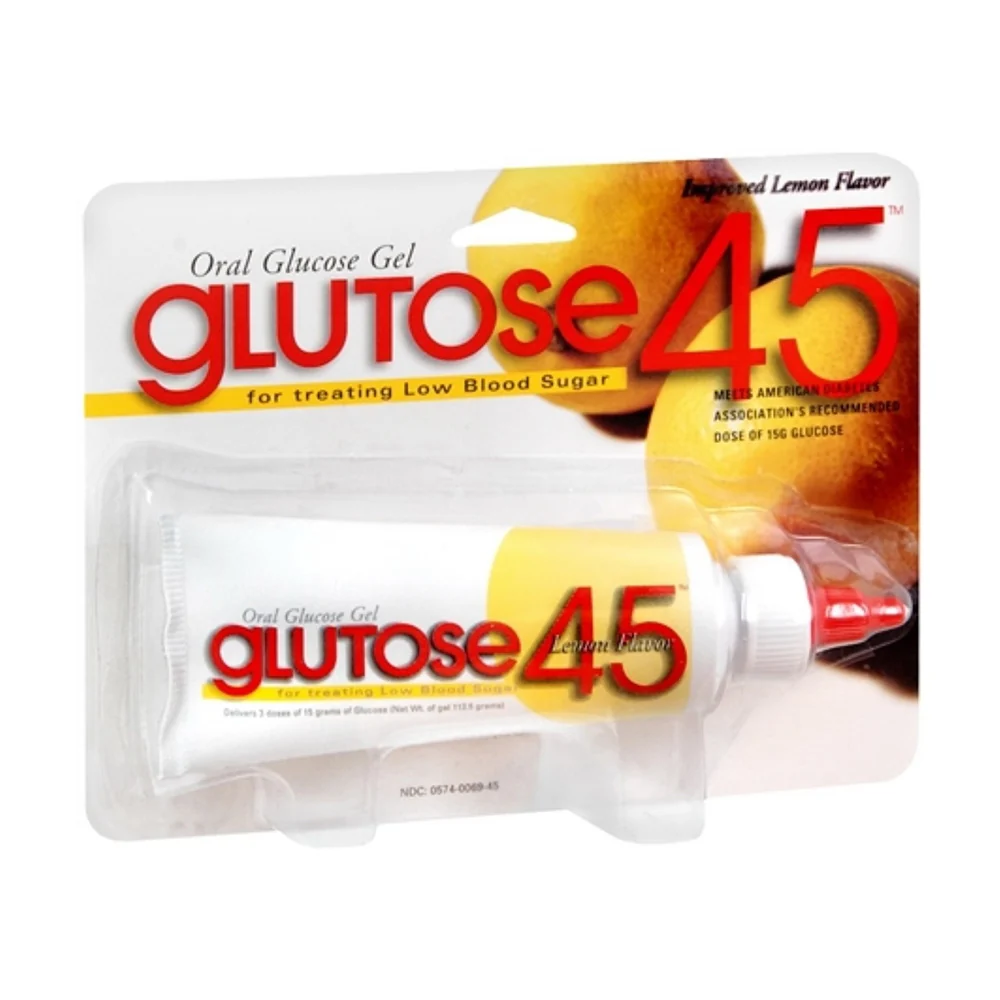 High-Performance Glutose 45 Oral Glucose Gel Dose Lemon Flavor 1Ea Stylish