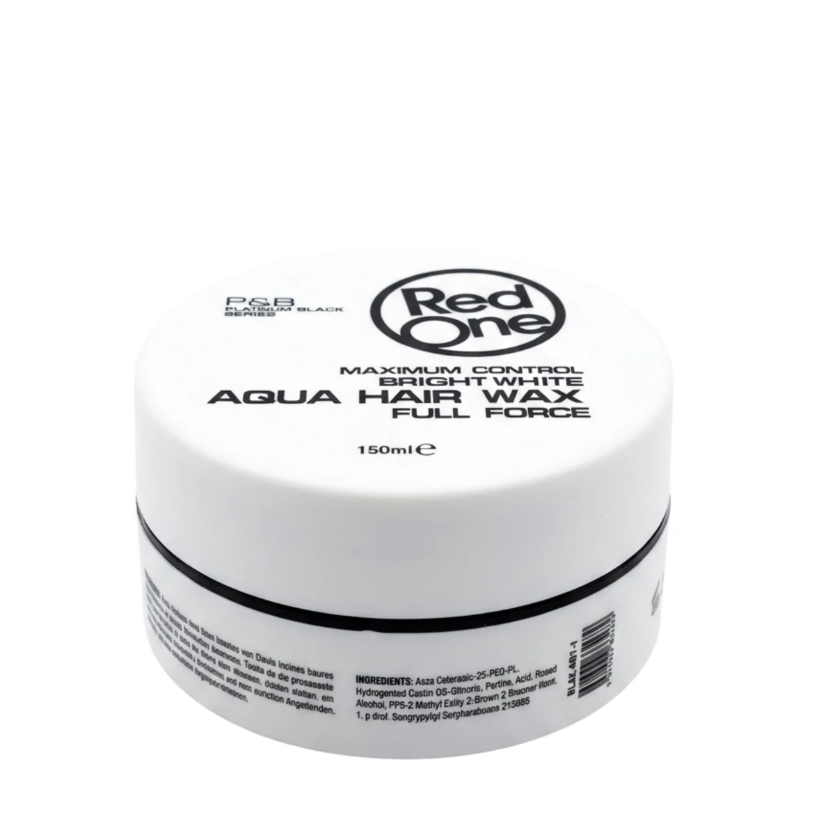 Refined Red One Bright White Aqua Hair Wax 150ml Crafted