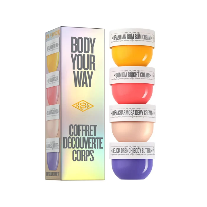 Premium Material SOL DE JANEIRO BODY CEAM DISCOVERY SET Convenient