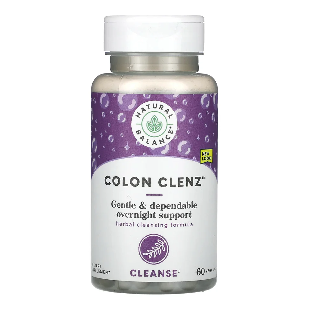 Prestigious Natural Balance Natures Formula Colon Clenz Veg Capsules 60 Ea Luxury