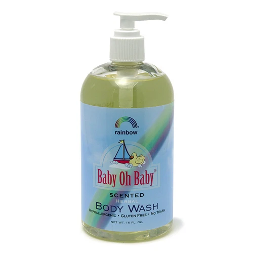 Superior Rainbow Research Baby Oh Baby Scented Herbal Body Wash - 16 Oz Flexible