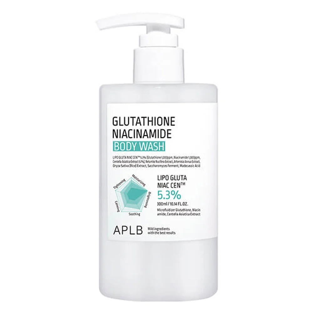Practical Glutathione Niacinamide Body Wash 300ml Natural