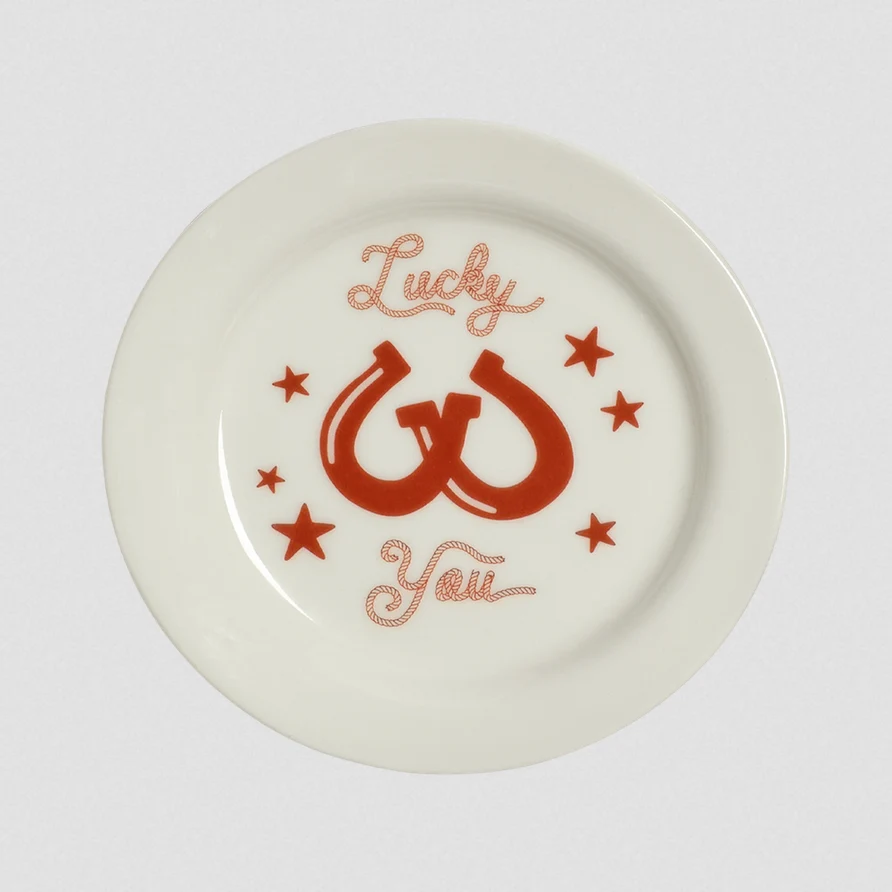 Exclusive Lucky You Plate First-Class