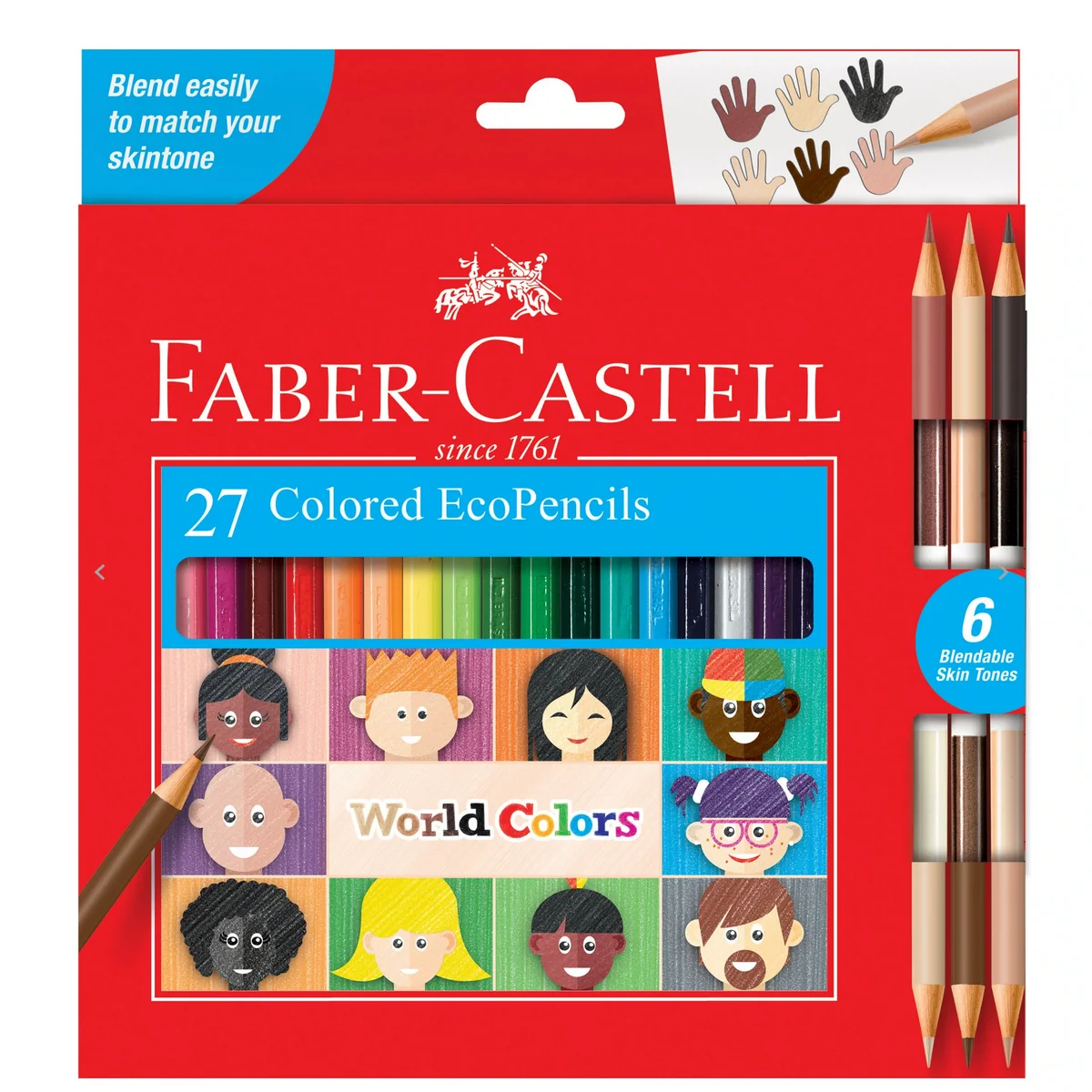 High-End World Colored Pencils Environmentally Friendly