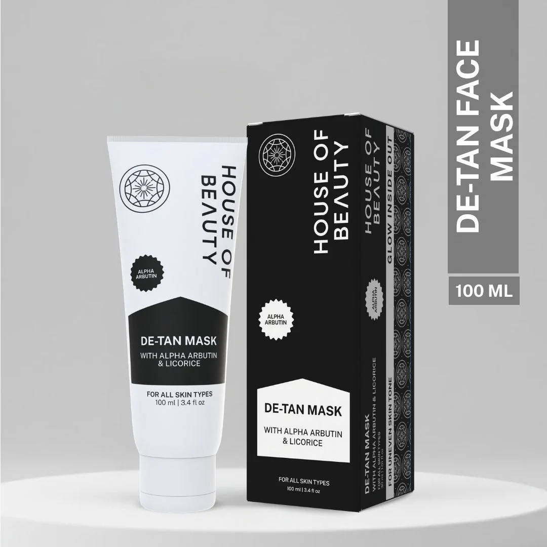 Innovative House of Beauty De-Tan Face Mask High-Performance