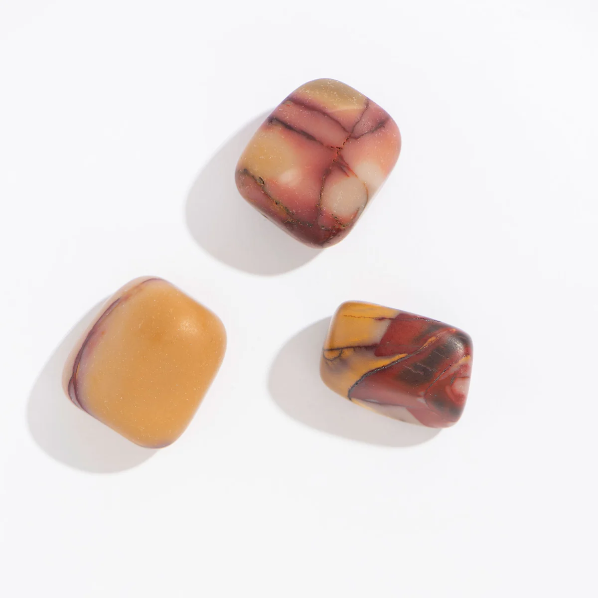 Refined Rock Matte Tumbled Mookaite Crystal Relaxed