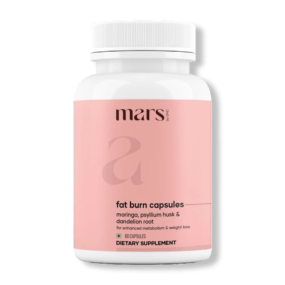 Outstanding Mars BurnIt Capsules Powered With Psyllium Husk Moringa Dandelion Root Verified